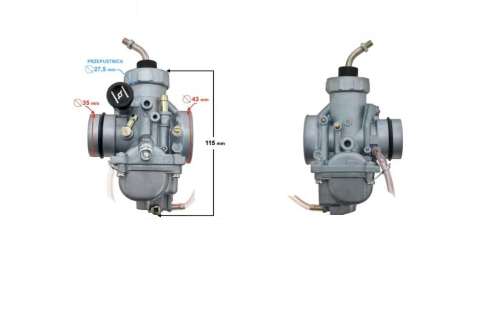 Carburator scuter Yamaha DT 125cc