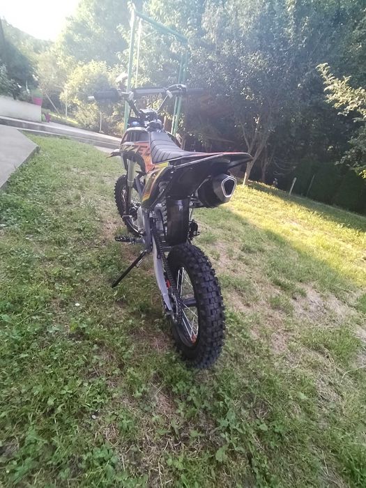 Motocicletă Motocross 125 cc Pit Bike Nitro Motors Nouă