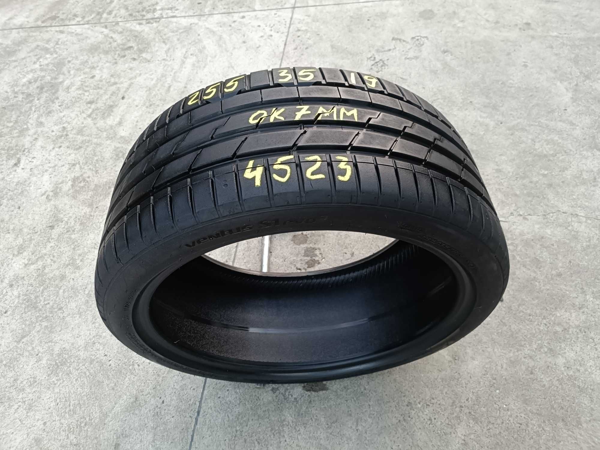 O anvelopa de vara 255 35 19 hankook ventus S1 evo3 dot 4523