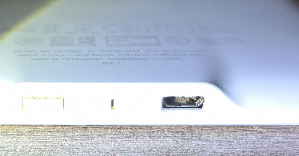 Amazon Kindle Paperwhite (7th Generation) alb defect mufa