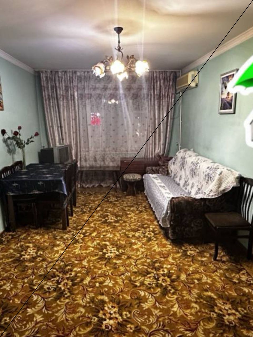 #БАЛКОН 2×6,70м²,Казирабад,3\2\5,Продаётся Квартира,Ор:Метро Чиланзар