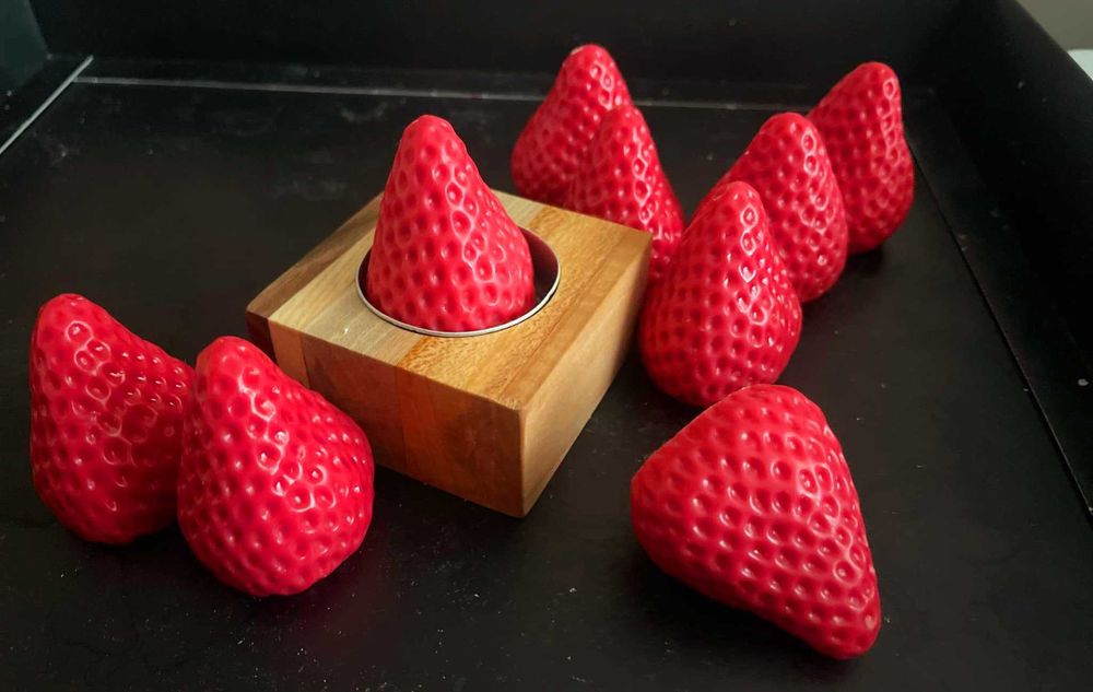 Дървени свещници - ръчна изработка