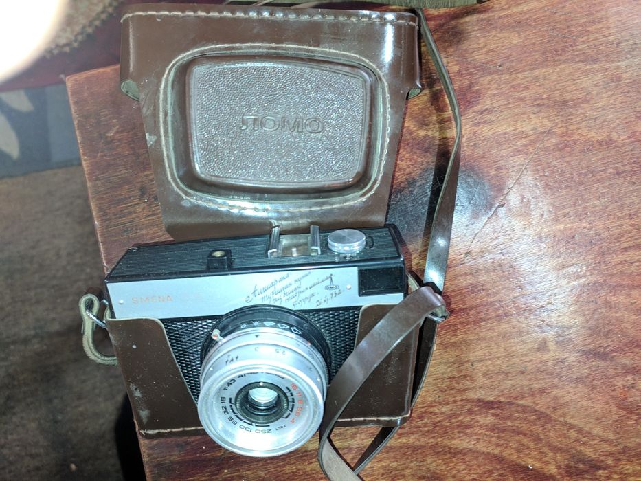 Фотоаппараты советские и вспышка