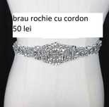 Brau cordon talie cu strasuri curea rochie eleganta sau mireasa nou