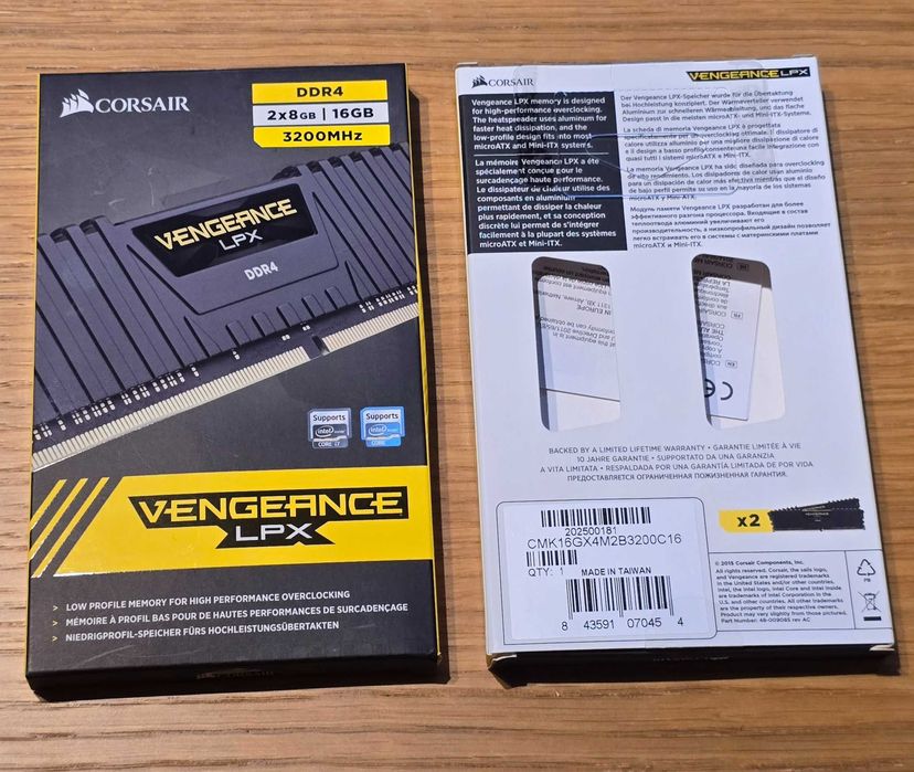 Corsair Vengeance LPX 4x8 - 32GB DDR4 3200MHz