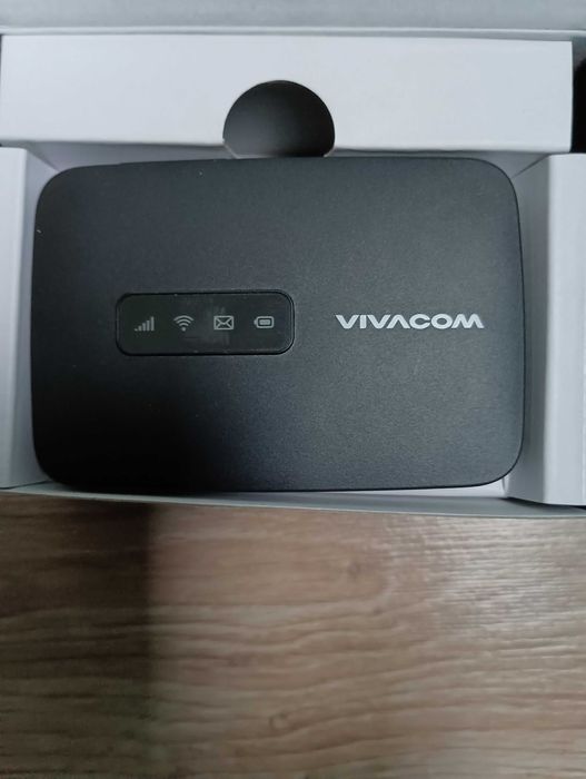 LTE 4G рутер (бисквитка)
Alcatel MW40V1, отключен за всички оператори