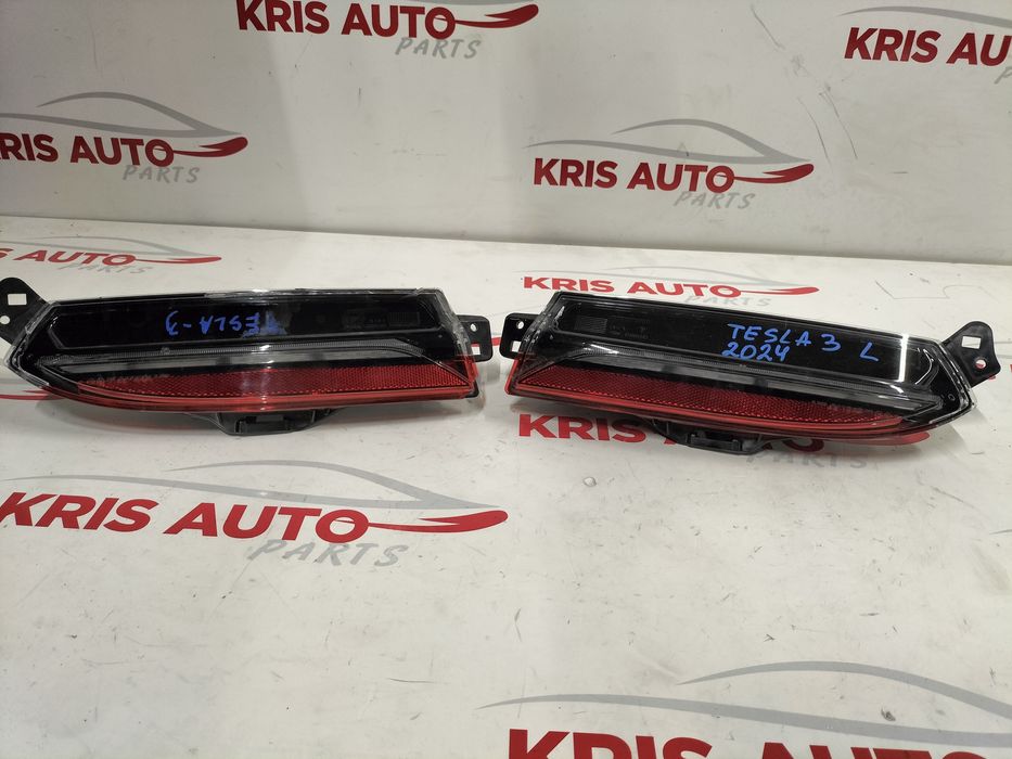 Стопове в задна броня Tesla Model 3 Highland / Тесла модел 3 2024г.