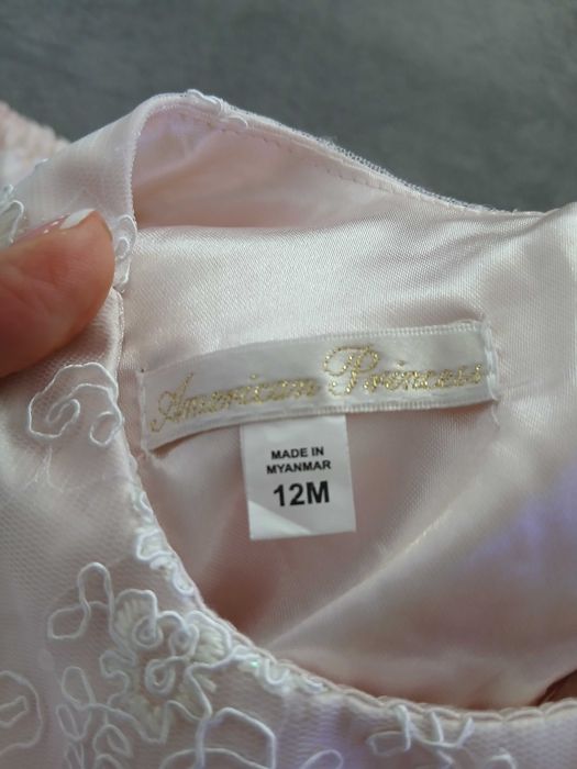 Официална рокля 12 м подходяща за кръщене