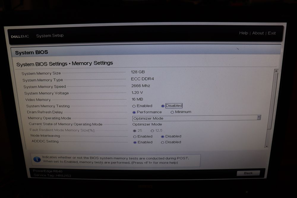 Server Dell PowerEdge R640 1U 10 Bays-8 NVME 40 Cores 128Gb - Aug 2027