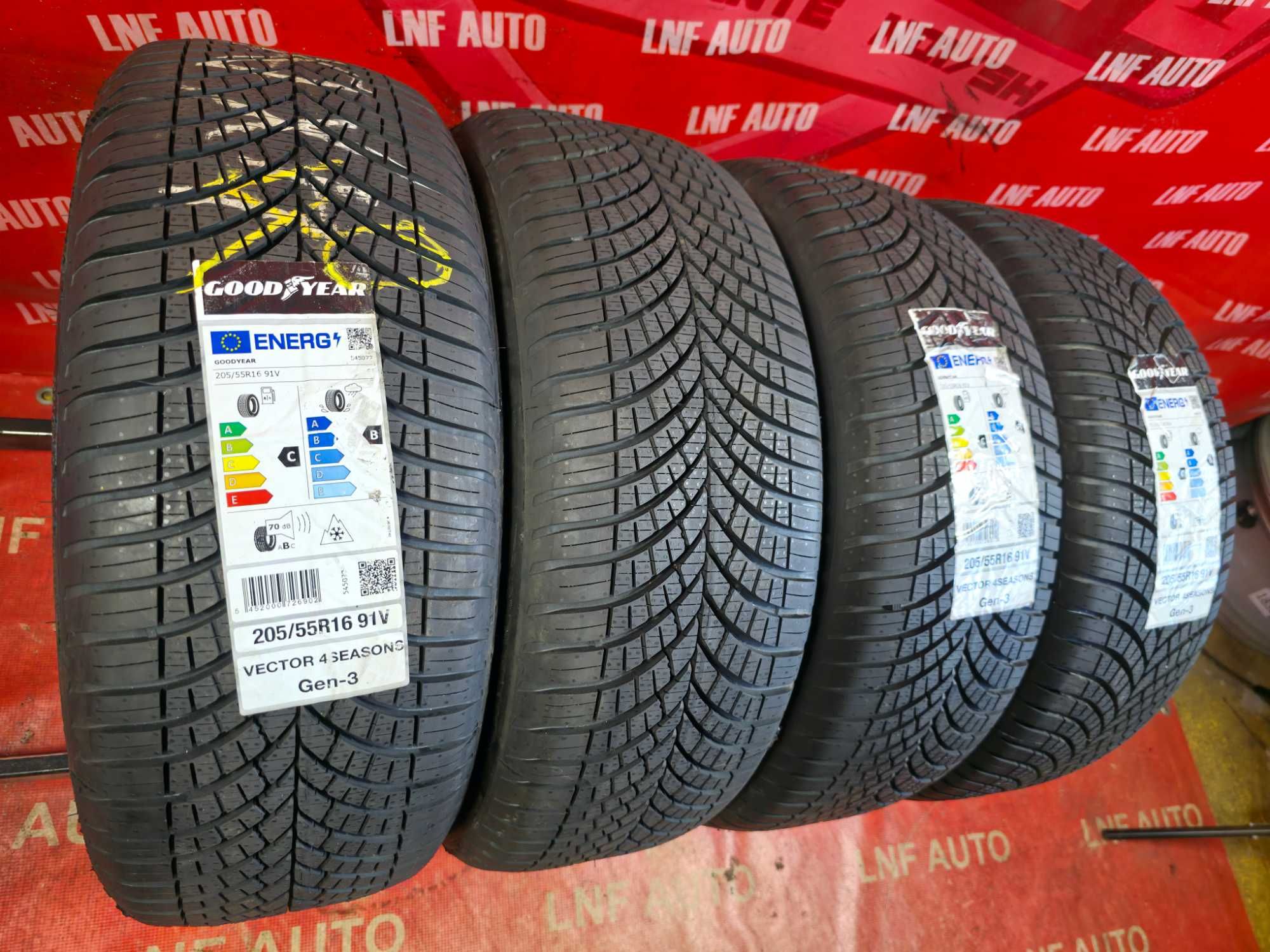 Anvelope VARA IARNA - 205/55/16 - GoodYear - NOI - DOT 2023 !
