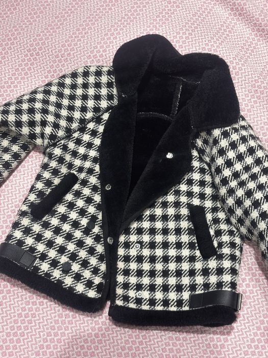 Дубленка/ куртка детская зимняя