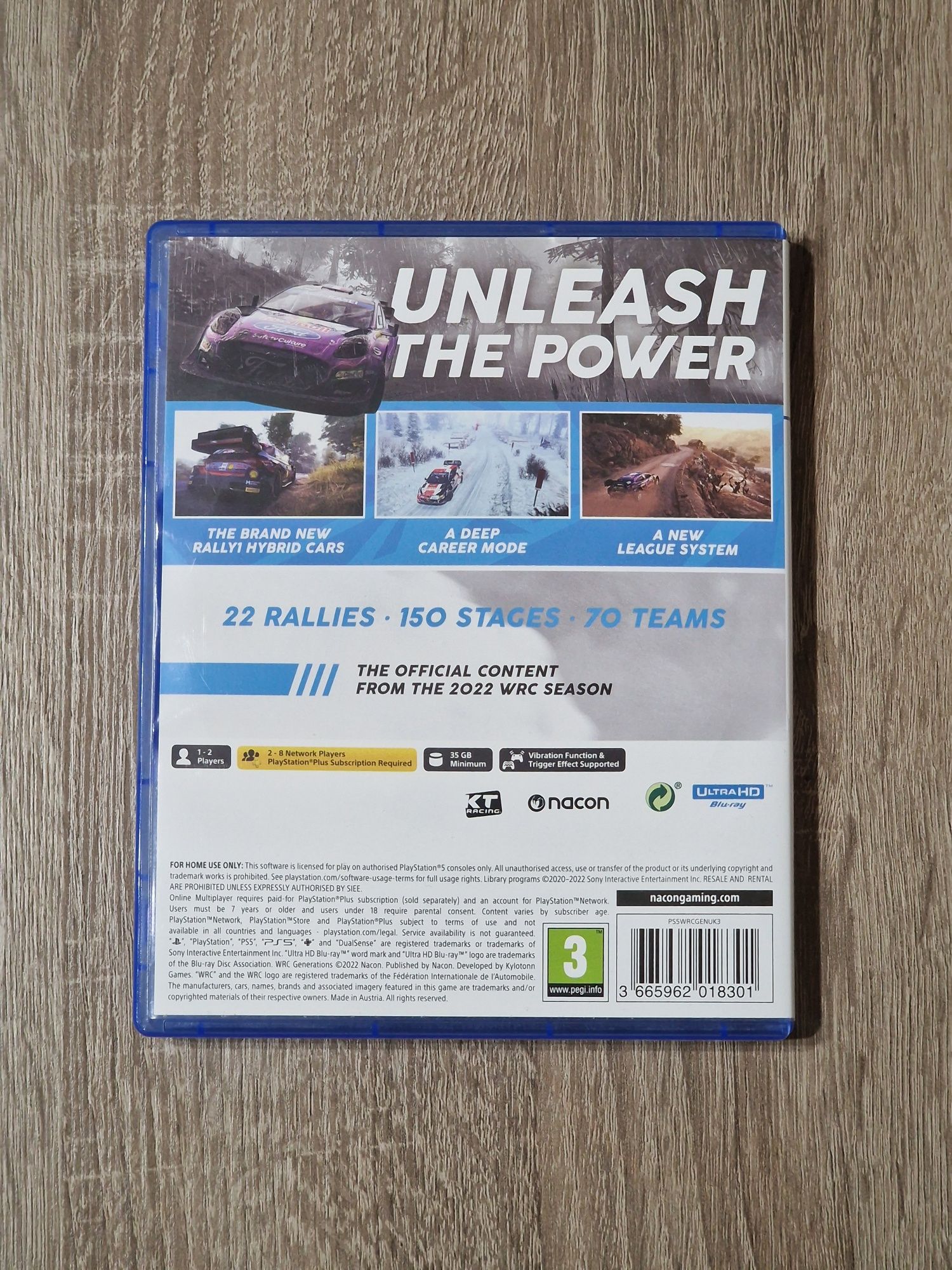 Wrc generations ps5