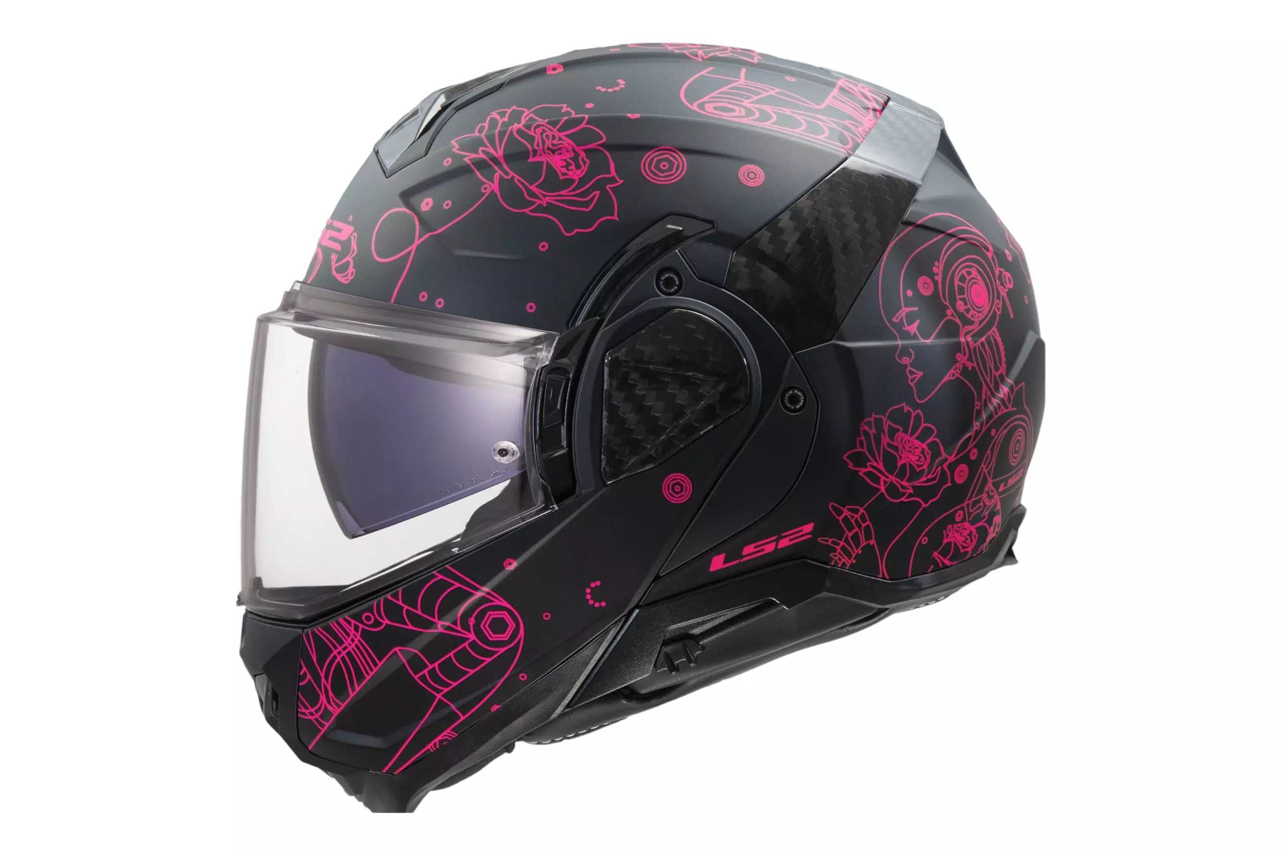 каска LS2  Advant II Sophia BLACK PINK