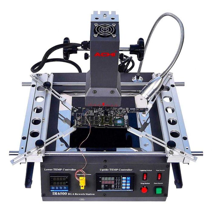 Инфрачервена станция за запояване ACHI IR6500 програмируем IR пистолет