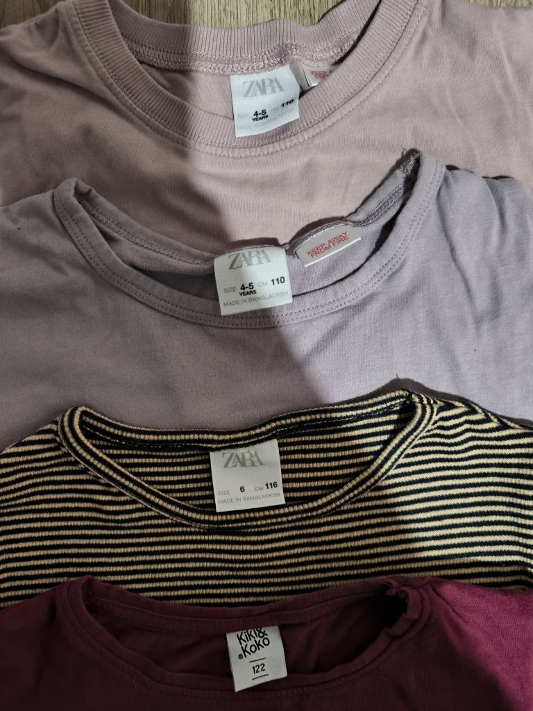 Lot bluzițe Zara 4-5 ani