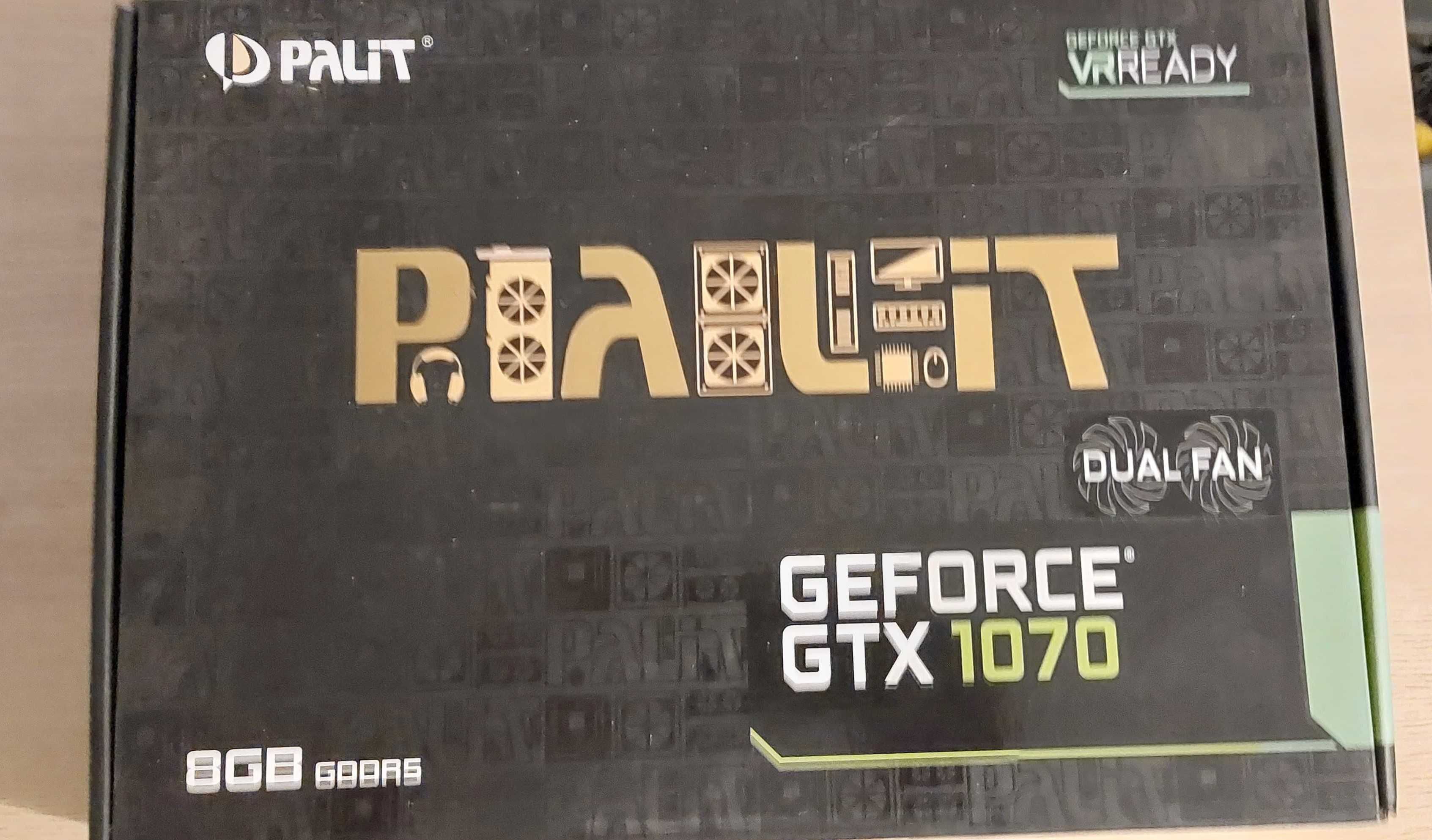 Placa video Palit Geforce GTX 1070