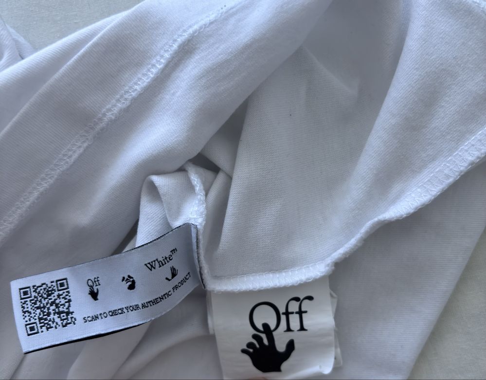 Тениска OFF-WHITE Blue Marker S/S Over Tee