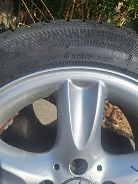 Jante Mercedes cu anvelope iarna 205/55R 16