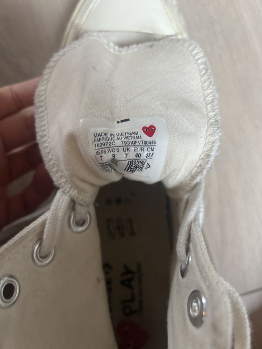 Comverse Comme des Garcons бели
