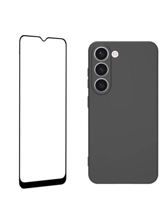 Samsung A22/A32/A15/A25/A24/A16 Pachet Husa Silicon + Folie Sticla 11D