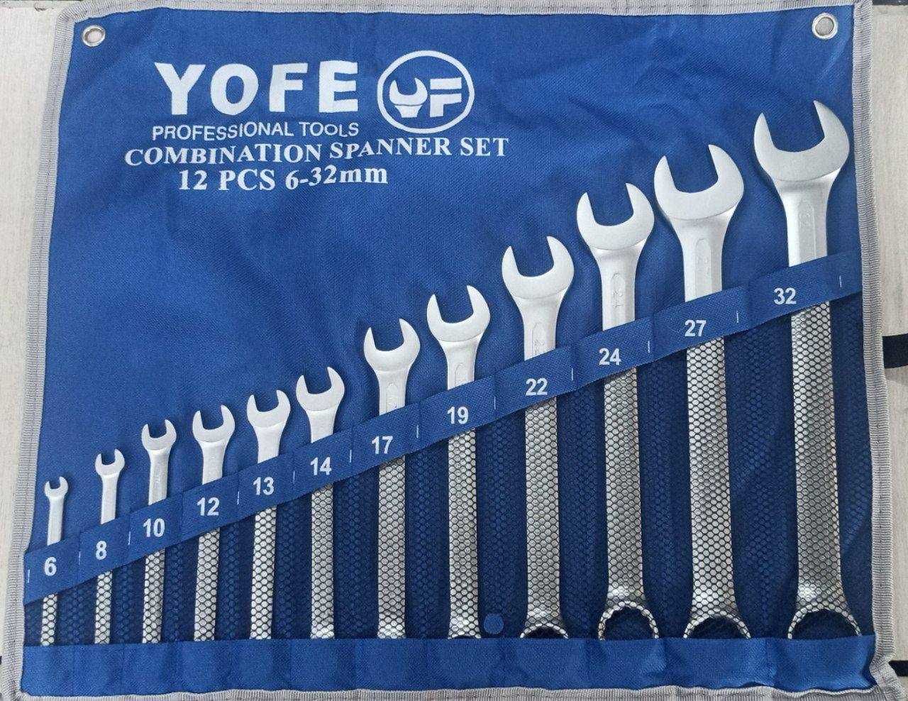 Набор ключ YOFE 6-32мм 12pcs