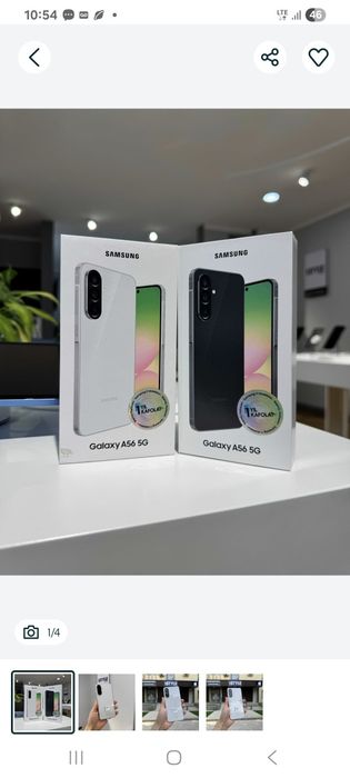 Samsung galaxy a56 official 2025 1 yil garantiya