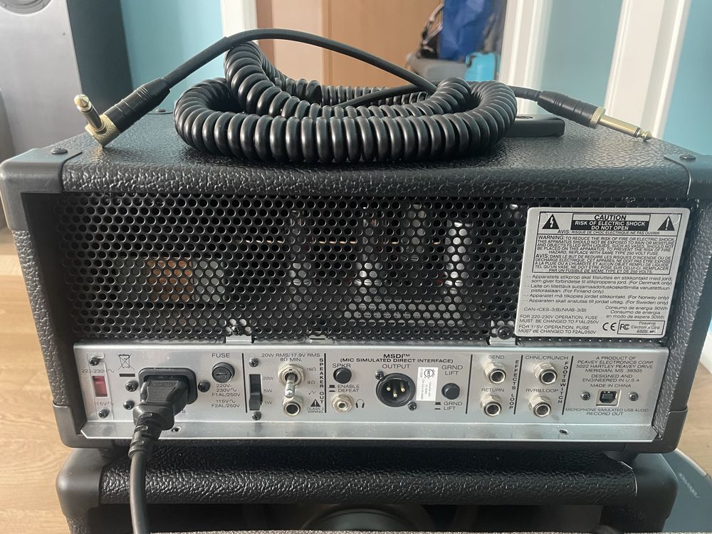 Marshall dsl1 celestion super 8 и Peavey 6505 MH