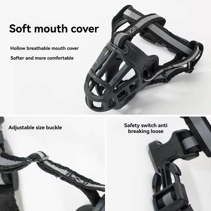 Гумени намордници за кучета - удобни,гъвкави и безопасни!