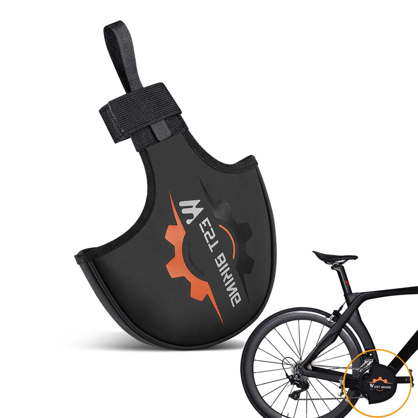 Husa de protectie pentru lant bicicleta MTB poliester pinioane