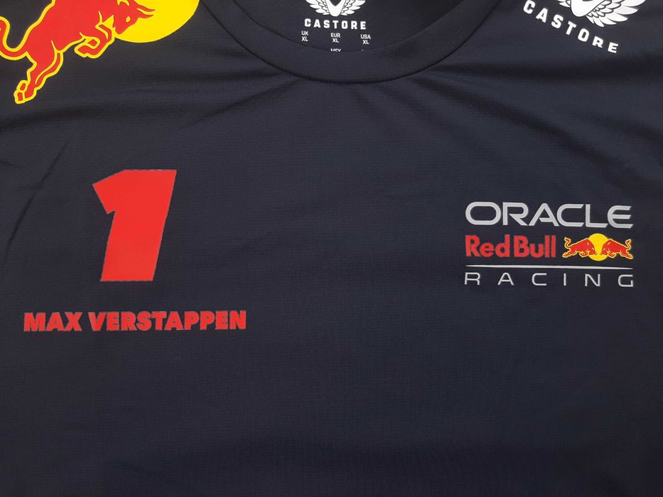 Red Bull Racing Max Verstappen - Оригинална мъжка тениска