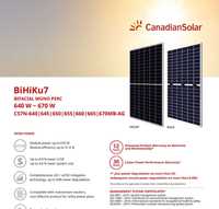 Canadian Solar quyosh panellari.