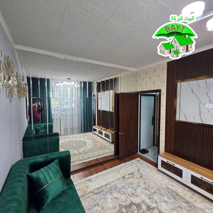 х Хамза Метро 5 минут 1в2/2/4 Чиланзар 3 квартал,Евро Ремонт,Меб+Тех