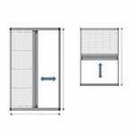 Plasa tantari tip plisse