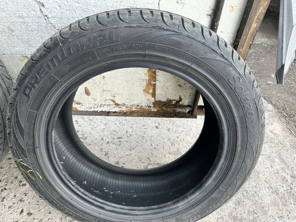 Продам комплект!!!  летней резины 185/55 R15.