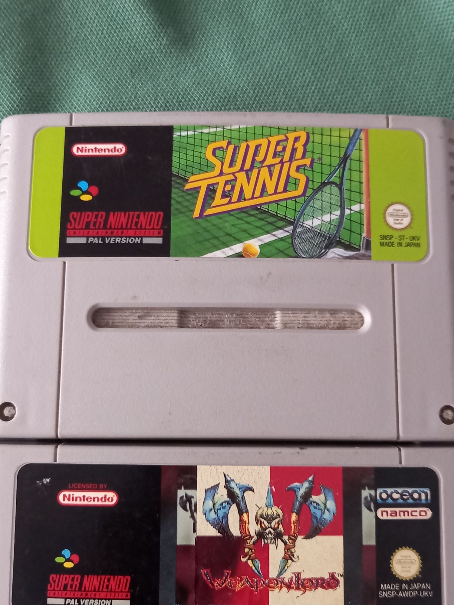 Lot 4 Casete/Jocuri Nintendo/Super Nintendo