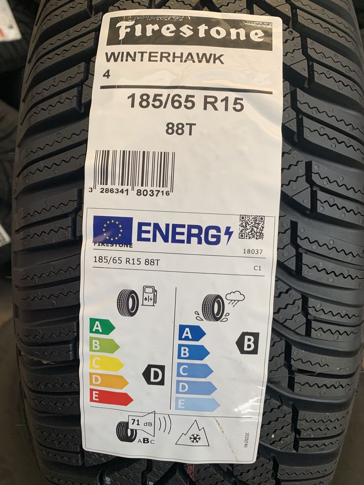 Нови зимни гуми FIRESTONE WINTERHAWK 4 185/65R15 88T НОВ DOT