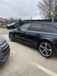 Pachet trimuri negru geamuri Audi A6 C7 break set complet