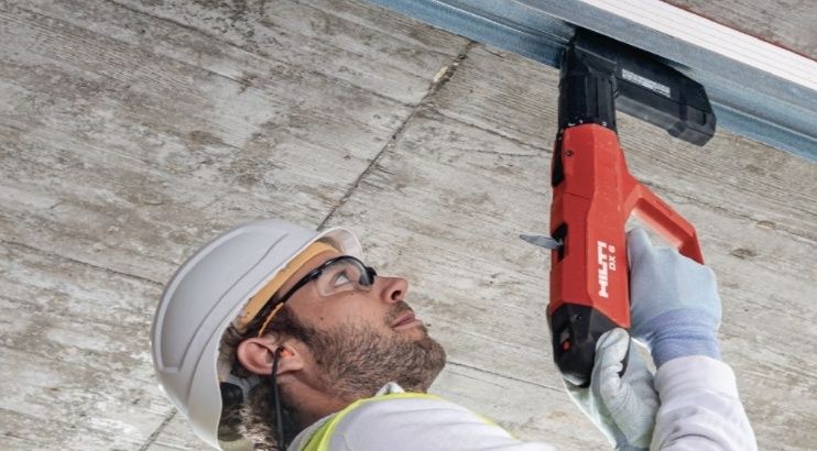 Хилти Hilti DX6 пистолет заряди бетон метал Индустриално строителств
