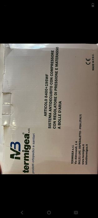 Saltea antiescare cu compresor