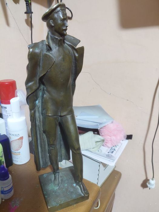 Бюст дзержинский бронза