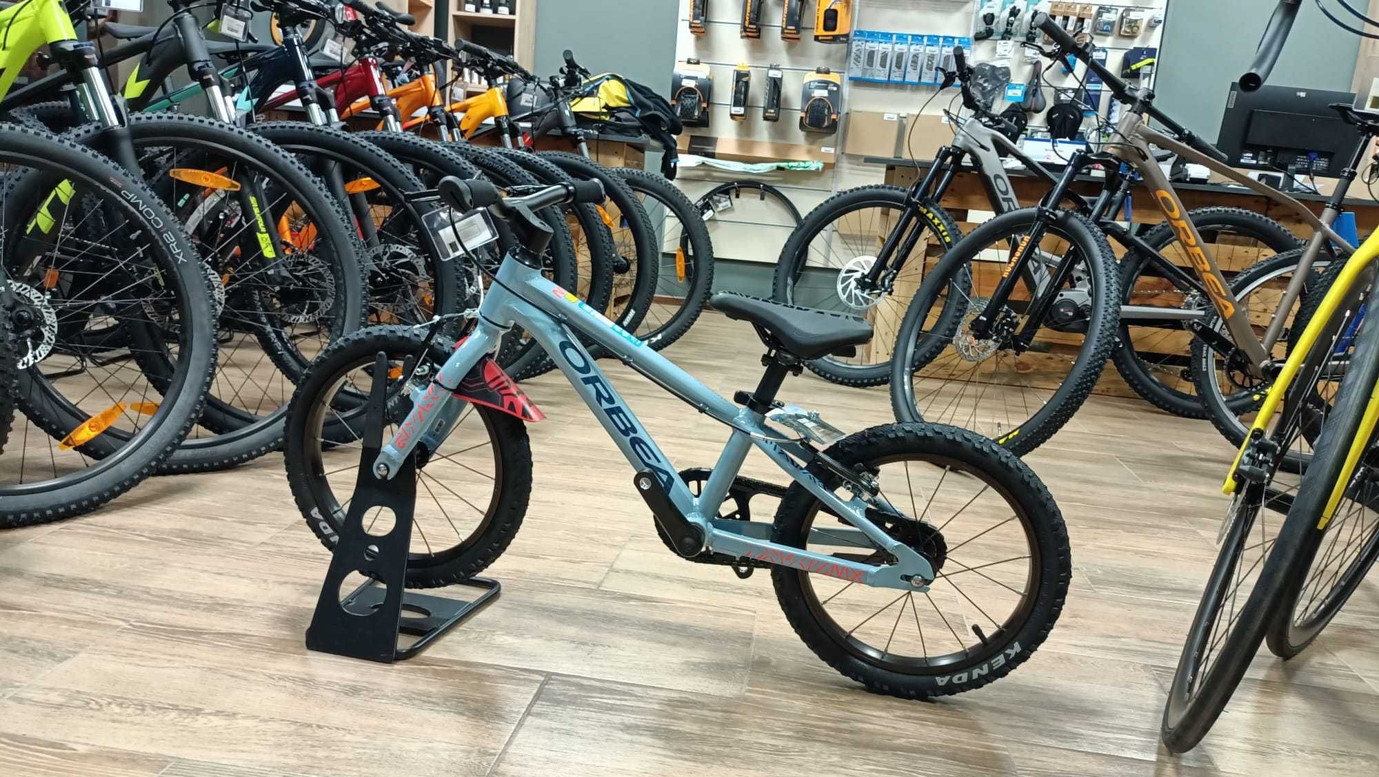 Bicicleta copii Orbea MX 16 Blue Gray -in stoc EST BIKE Funky Sports