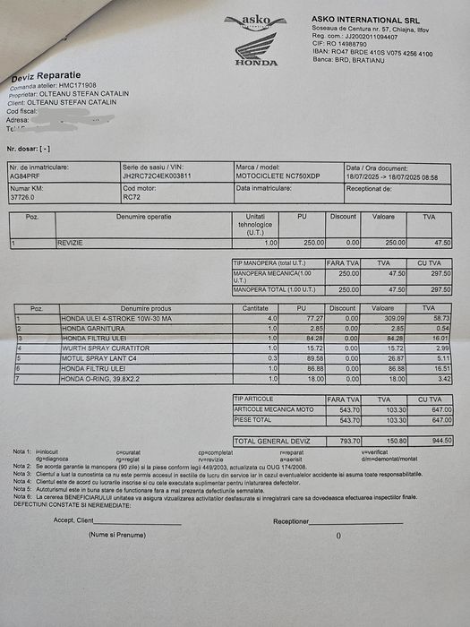 Honda NC750XD – Putere, Stil și Siguranță la un Preț Corect!