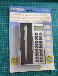 Calculator compact de birou, cu pix si cu rotire 360