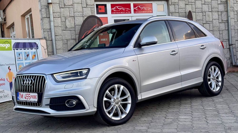 Audi Q3 Exclusive 3X-S-Line Full Led An 2015 Euro 5+ Motor 2.0 TDI 177 CP