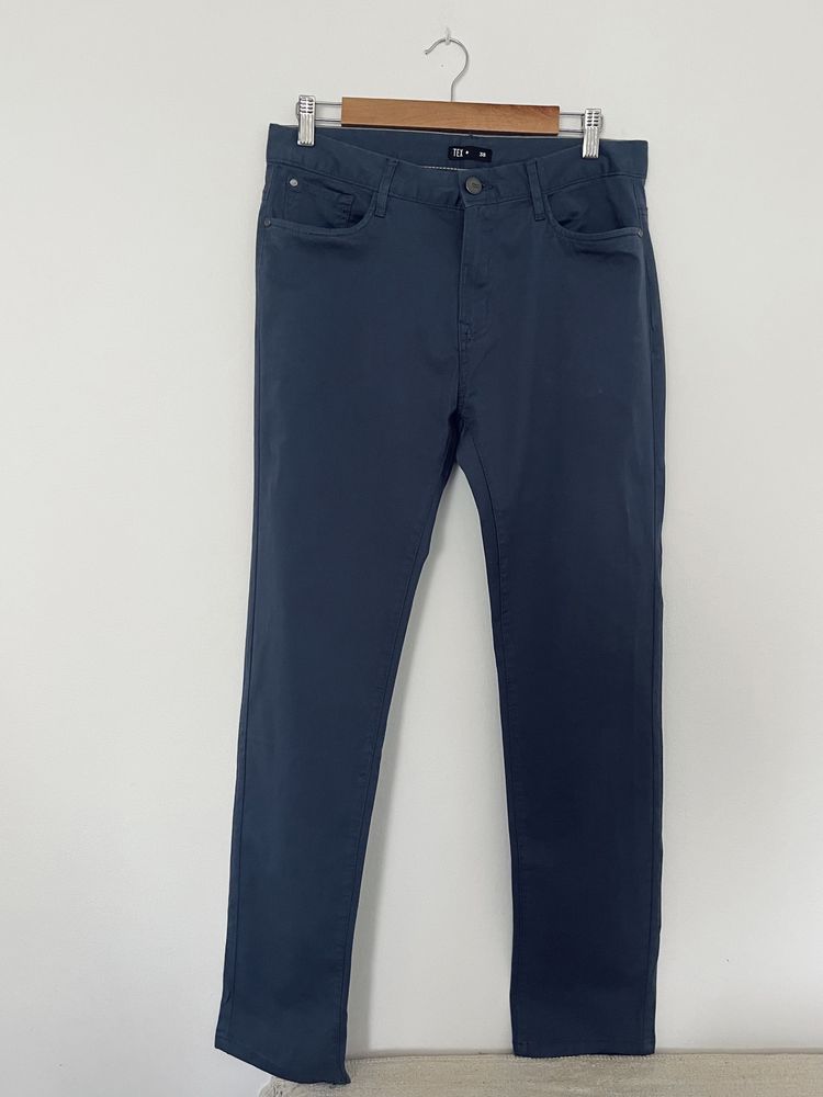 Pantaloni bleu 38 Tex