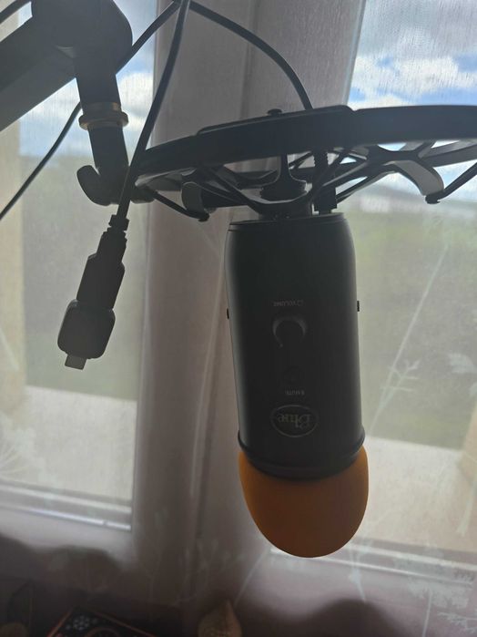 Microfon Profesional Blue Yeti USB, PC & Mac Gaming Podcast, Streaming