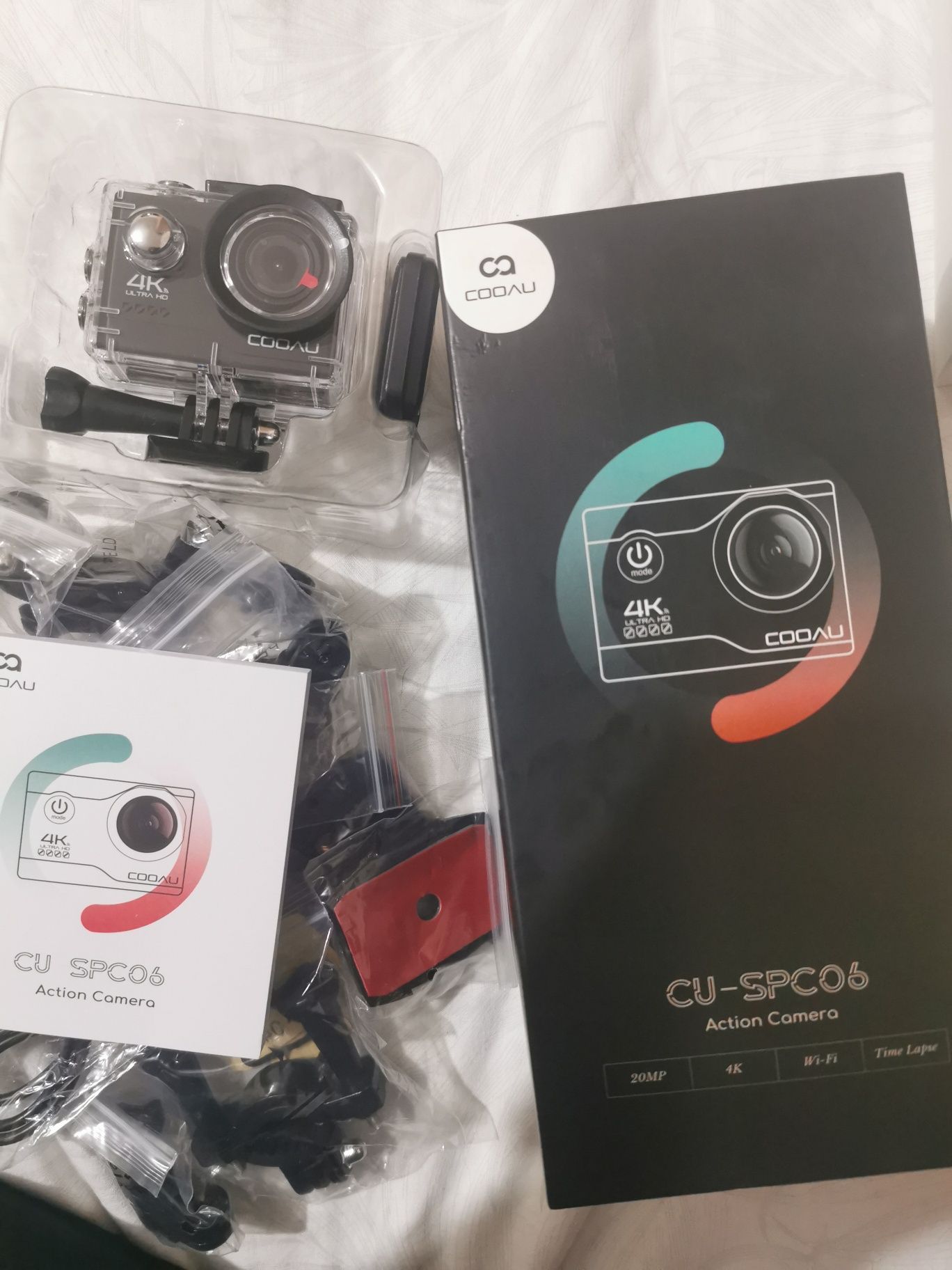 Camera video sport Cooau Cool Series SPC06 X20, 20MP, 4K, Wi-Fi, HDMI,