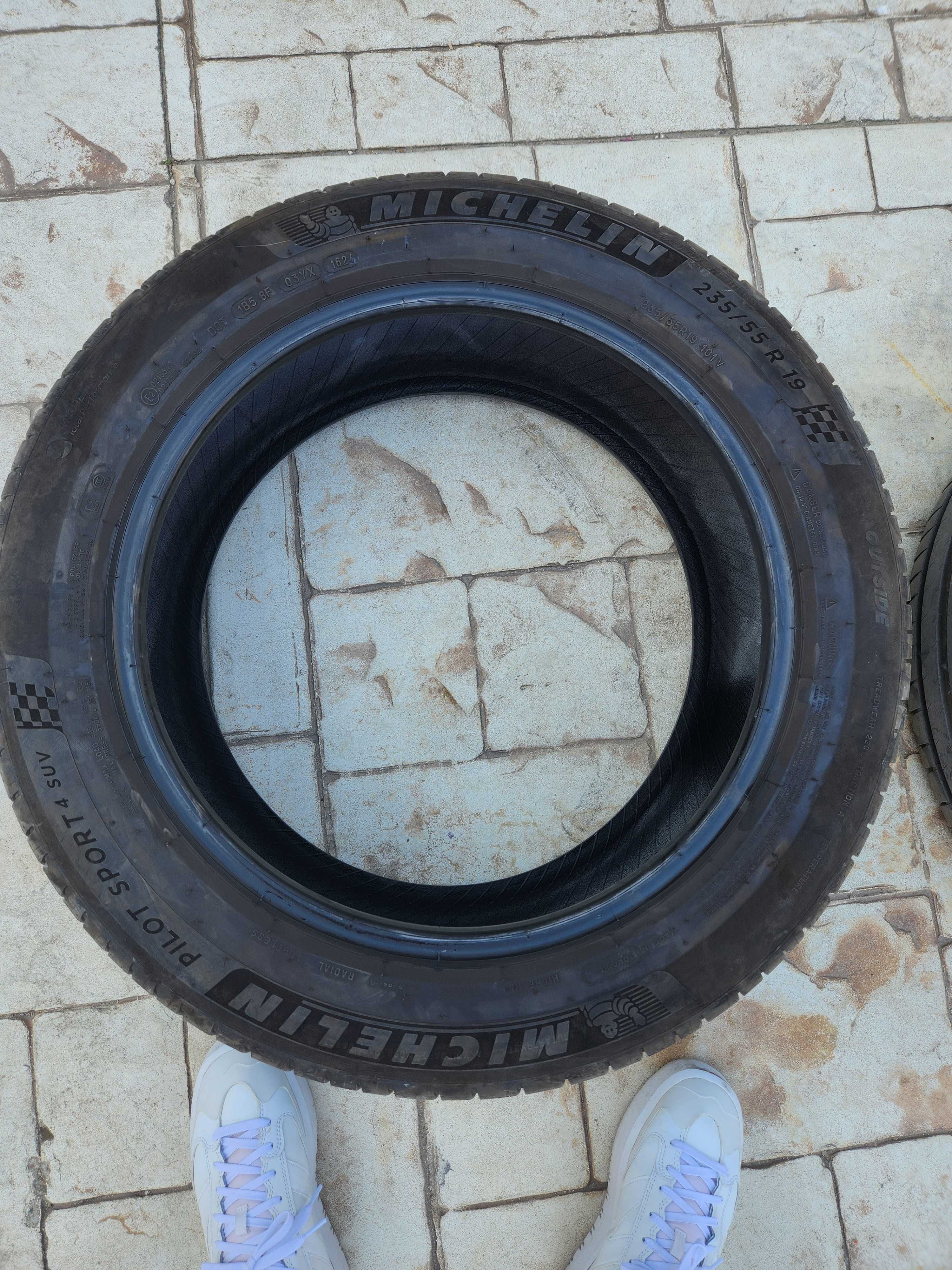 235/55/19 Michelin pilot sport 4 SUV,DOT-2024