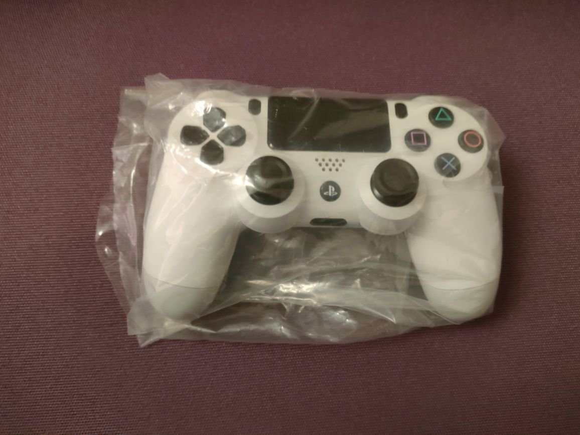 Controller nou playstation 4 dualshock 4 alb ps4