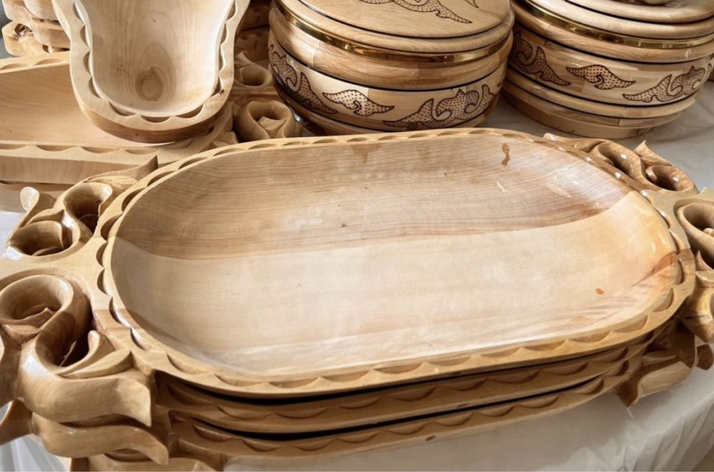 Астау большой из цельного дерева